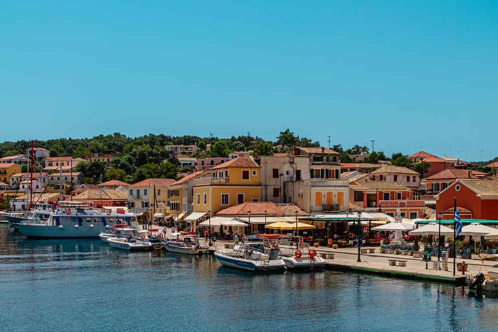 Paxos,Island,,Greece, ,June,25,,2014.,Sailing,Boats,In