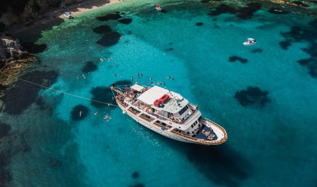 corfu cruises blue lagoon sivota excursion